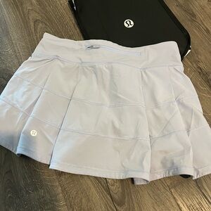 lululemon athletica baby blue Mini Skirt